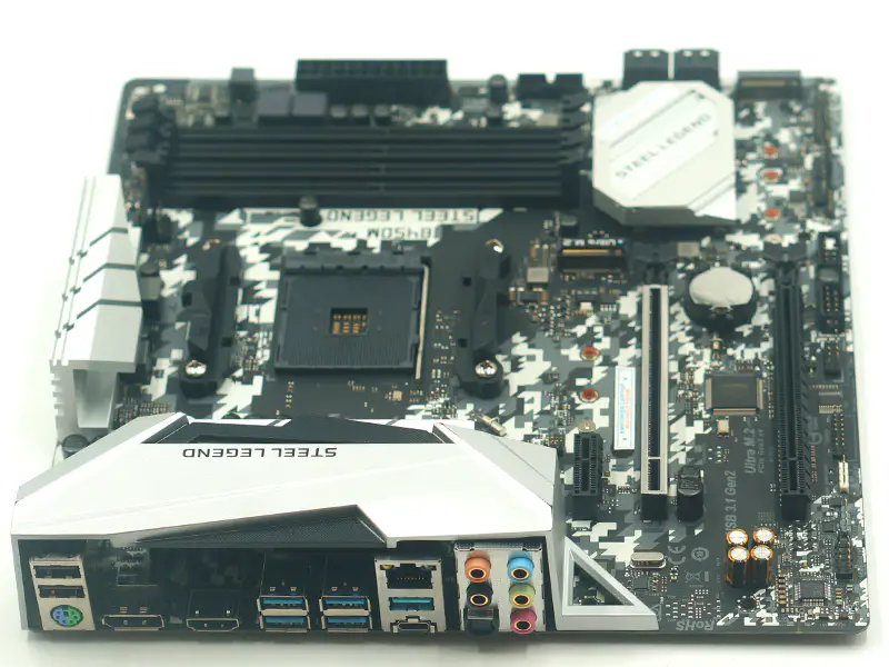 Asrock B450M STEEL LEGEND Moederbord